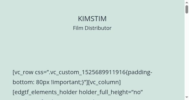 Screenshot of kimstim.com
