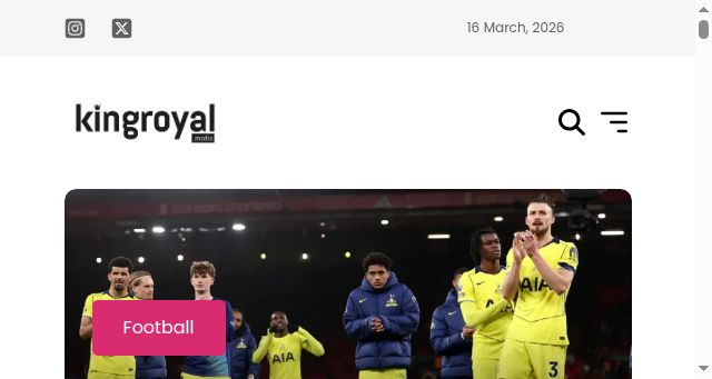 Screenshot of kingroyal.media