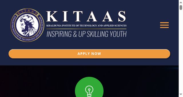 Screenshot of kitaas.edu.pk