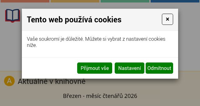 Screenshot of knihovna-cbrod.cz