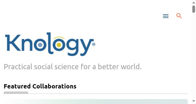 Screenshot of knology.org