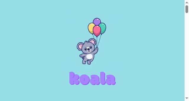 Screenshot of koala.fyi