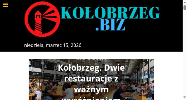 Screenshot of kolobrzeg.biz