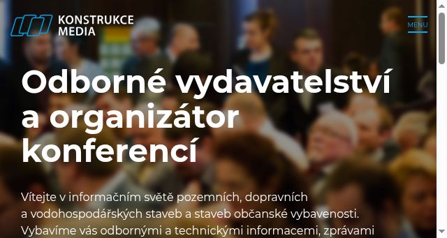 Screenshot of konstrukce-media.cz