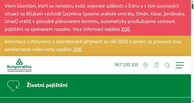 Screenshot of koop.cz