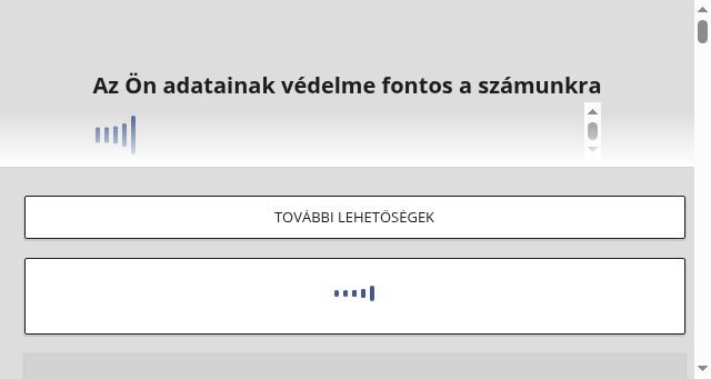 Screenshot of kreativ.hu