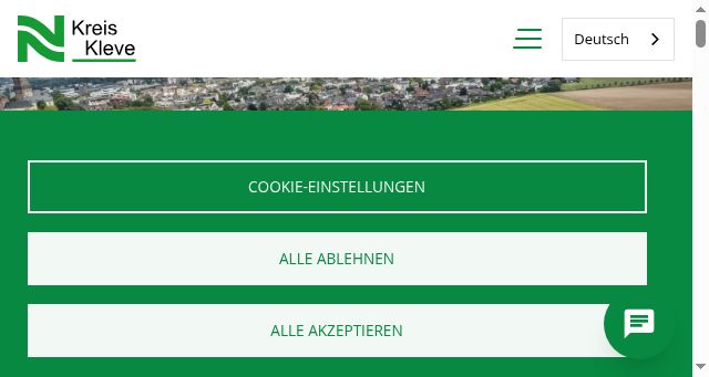 Screenshot of kreis-kleve.de