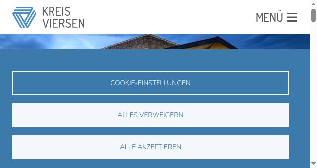 Screenshot of kreis-viersen.de