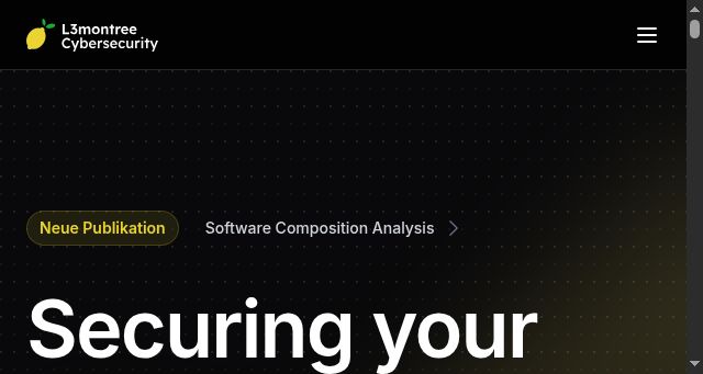 Screenshot of l3montree.com