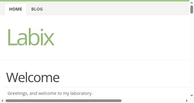 Screenshot of labix.org