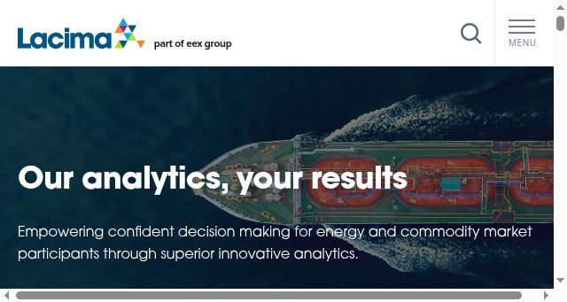 Screenshot of lacimagroup.com