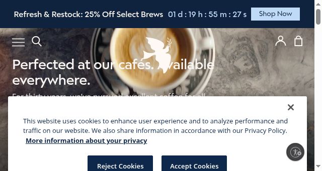 Screenshot of lacolombe.com