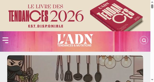 Screenshot of ladn.eu
