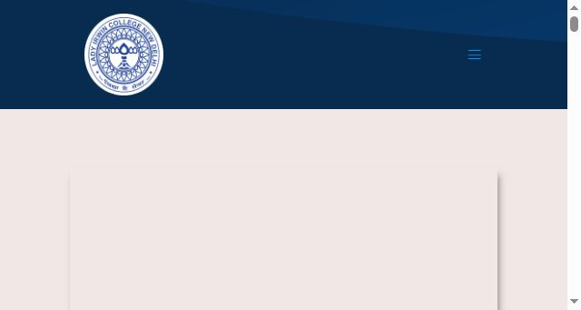 Screenshot of ladyirwin.edu.in