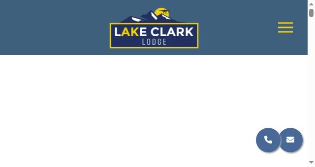 Screenshot of lakeclarklodgealaska.com