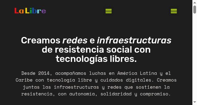 Screenshot of lalibre.net