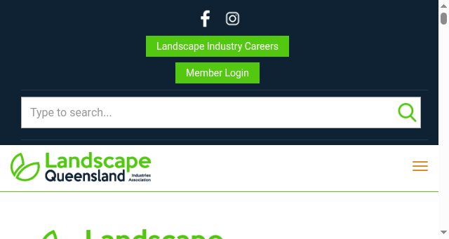 Screenshot of landscapequeensland.com.au
