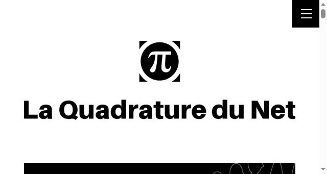 Screenshot of laquadrature.net