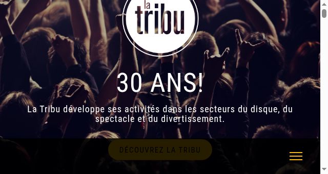 Screenshot of latribu.ca