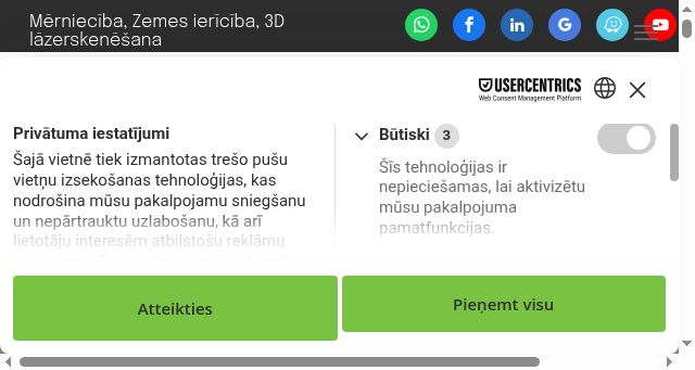 Screenshot of latvijasmernieks.lv