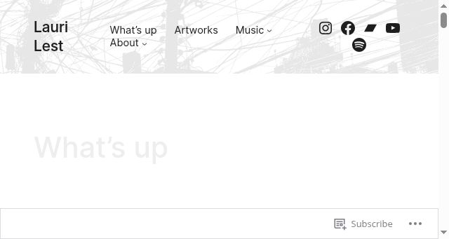 Screenshot of laurilest.com