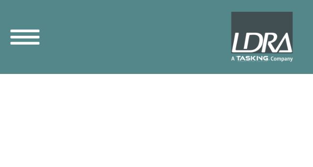 Screenshot of ldra.com