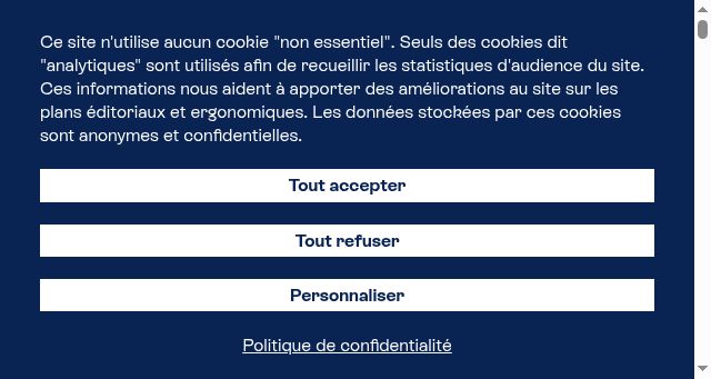 Screenshot of lecese.fr