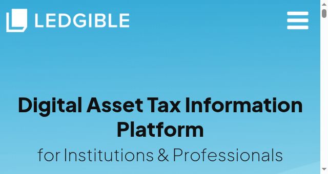 Screenshot of ledgible.io