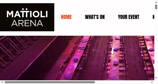 Screenshot of leicesterarena.co.uk