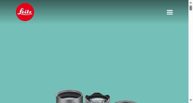 Screenshot of leitz-cine.com