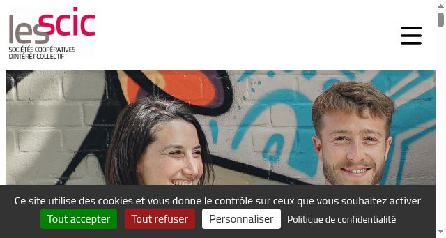 Screenshot of les-scic.coop