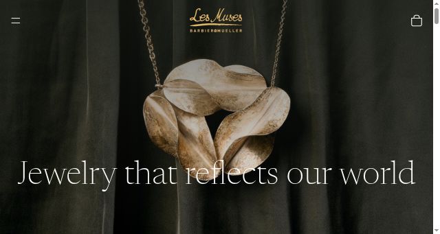 Screenshot of lesmusesbm.com