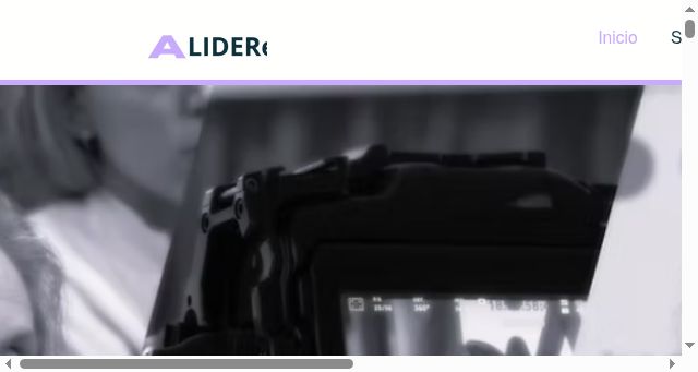 Screenshot of lideres-a.com