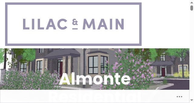 Screenshot of lilacandmain.com