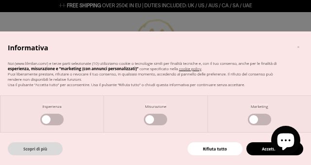 Screenshot of lilmilan.com
