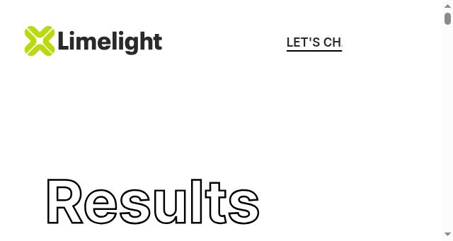 Screenshot of limelightdigital.co.nz