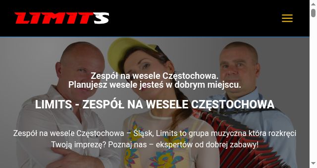 Screenshot of limits.com.pl