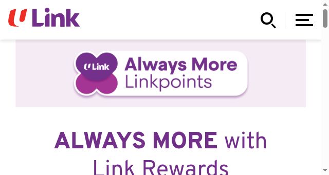 Screenshot of link.sg