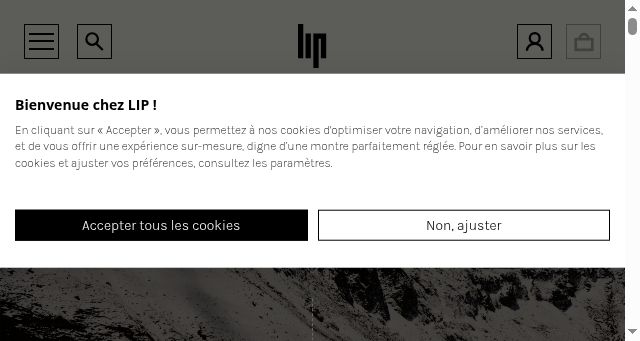 Screenshot of lip.fr