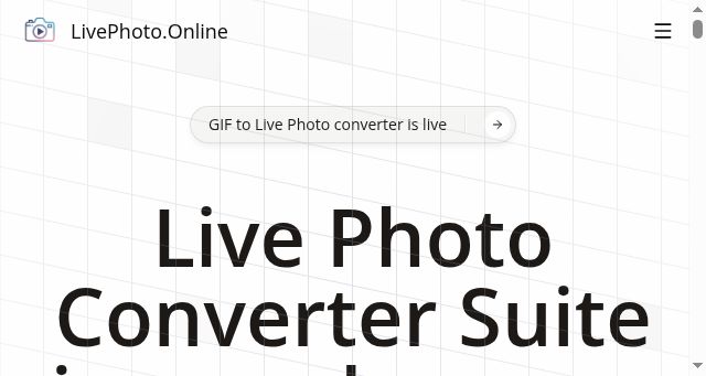 Screenshot of livephoto.online