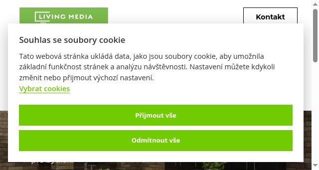 Screenshot of living-media.cz