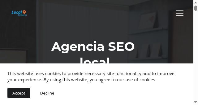 Screenshot of local-business.es