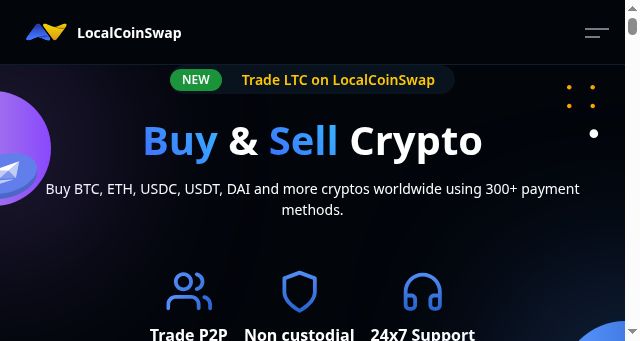 Screenshot of localcoinswap.com