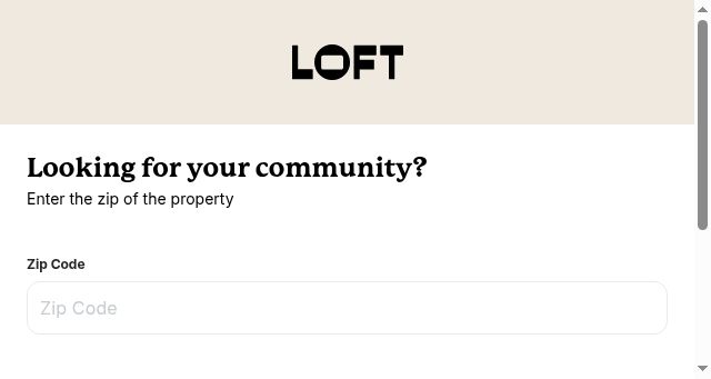 Screenshot of loftliving.com