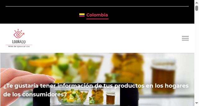 Screenshot of lookapp.com.co