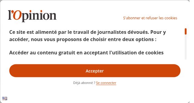 Screenshot of lopinion.fr