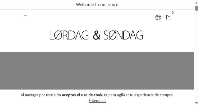 Screenshot of lordagsondag.com