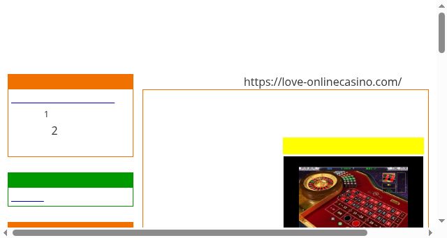 Screenshot of love-onlinecasino.com