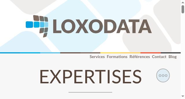 Screenshot of loxodata.com