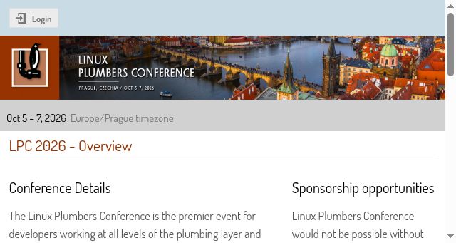 Screenshot of lpc.events